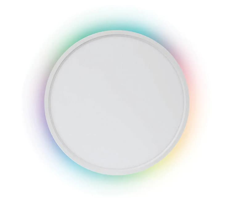 גוף תאורה תקרתי IP44 RGB+CCT בהספק 40W עם שלט רחוק