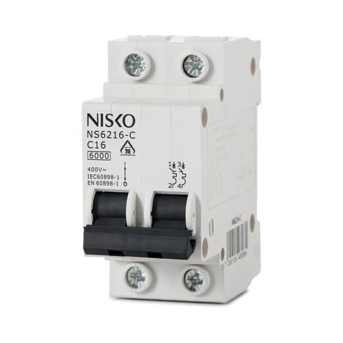 מא"ז ביתי אוטומטי 6KA מאפיין C חד-פאזי NS6110-C 1P 10A