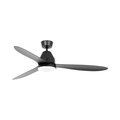 מאוורר תקרה שחור + LED "WHITEHAVEN 56