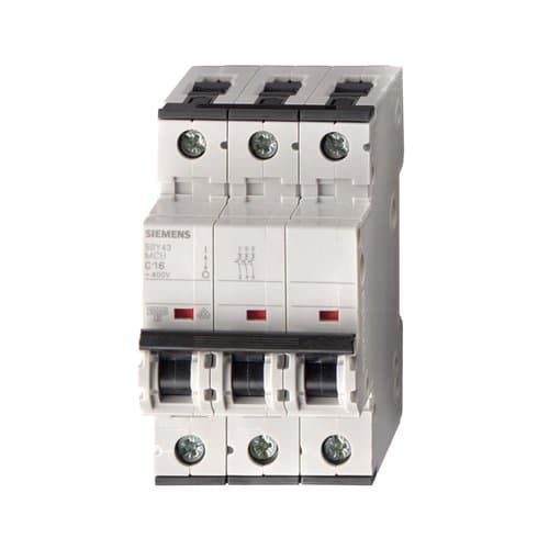 מא"ז תלת-פאזי אופיין C 5SY4 350-7 3X50C