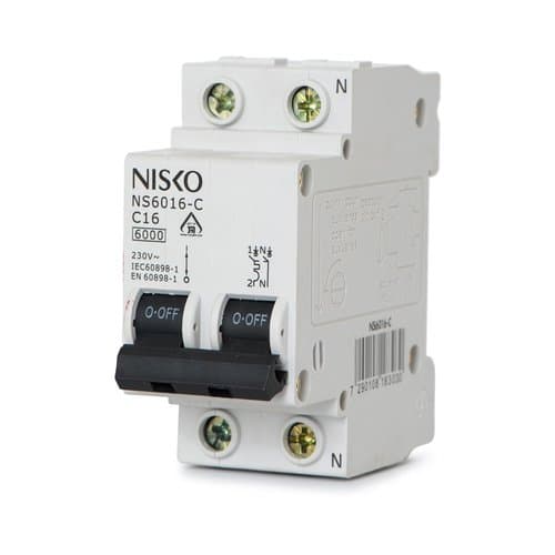 מא"ז ביתי 6KA מאפיין C NS6016-C 1P+N 16A-C