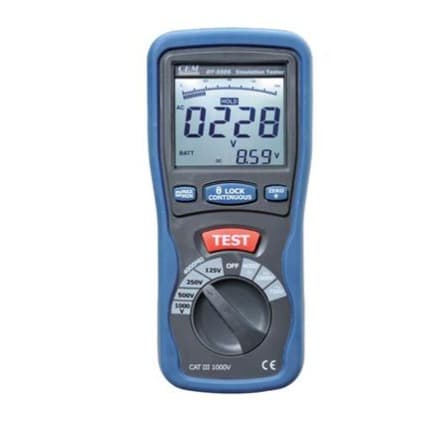 בודק בידוד 1000 וולט דגם DT5505