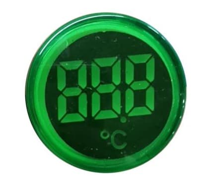 נורות תרמומטר ללוח קוטר 22