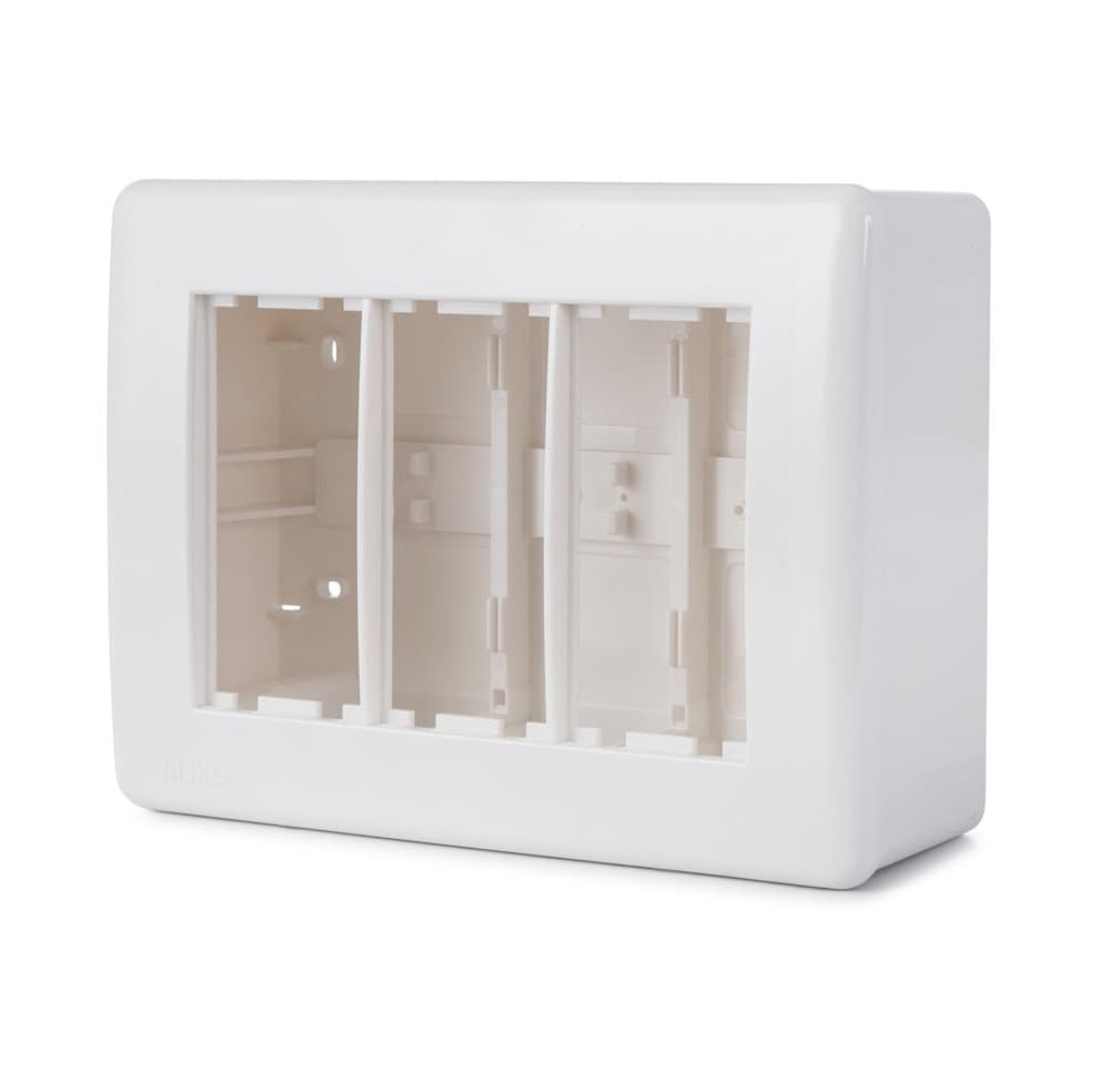 עמדת HOME & OFFICE על הטיח, 6 מודולים, ללא אביזרים
