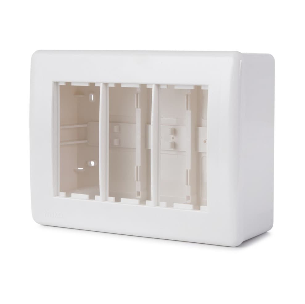 עמדת HOME & OFFICE על הטיח, 6 מודולים, ללא אביזרים