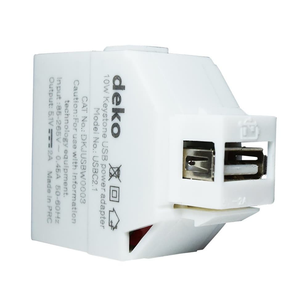מטען USB מהיר 2A Keystone