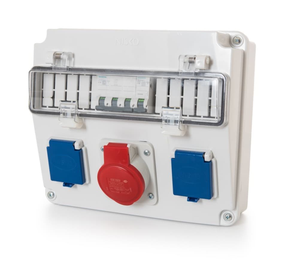 ארון שירות N-NPL 516.210 עם: 1 יחידת 1X16 ו-1 יחידת 3X16
