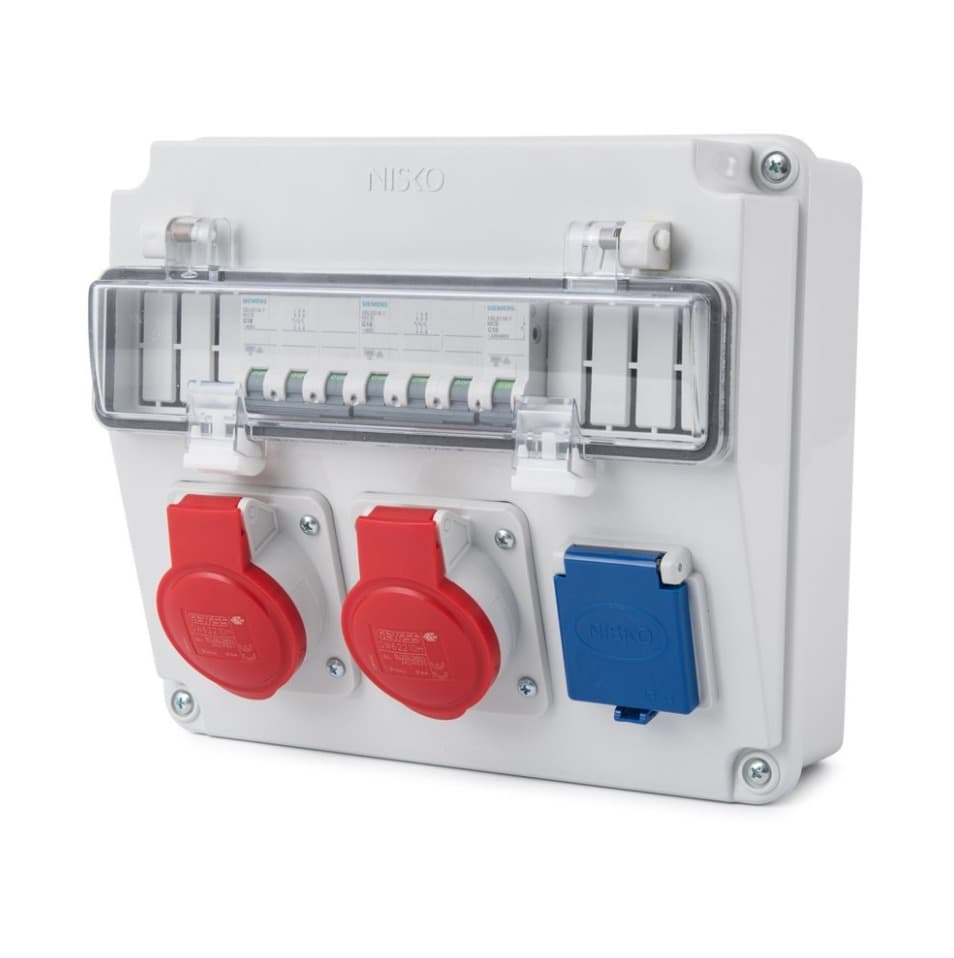 ארון שירות N-NPL 2516.110 עם: 1 יחידת 1X16 ו-2 יחידות 3X16