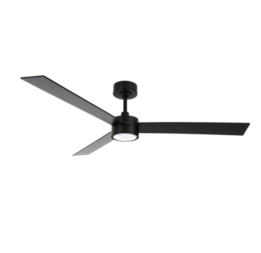 מאוורר תקרה + לד "‎52 CLIMATE IV" שחור