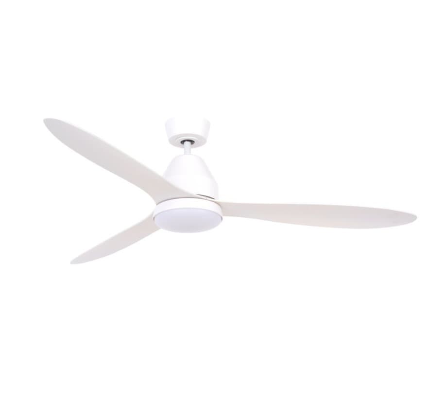 מאוורר תקרה + LED "WHITEHAVEN 46" לבן