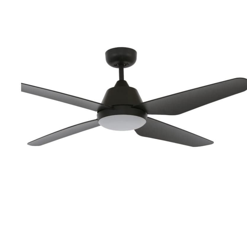 מאוורר תקרה + LED "ARIA 36" שחור