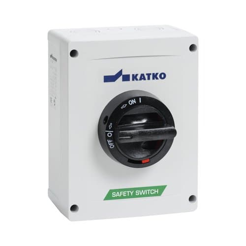 מנתק עומס 4X80A בתיבת פוליקרבונט IP66