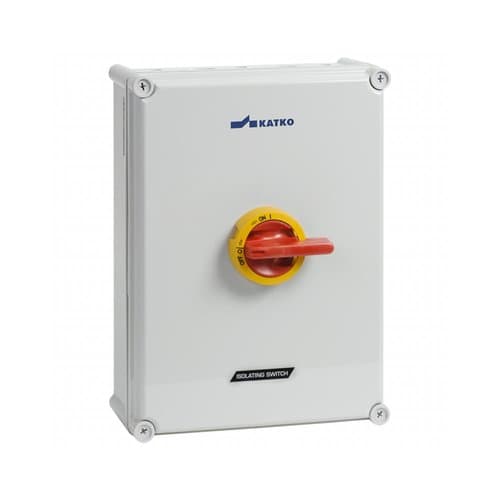 מנתק עומס 3X160A בתיבת פוליקרבונט IP65