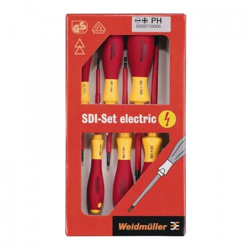 ערכת מברגים "SDIS 2,5-5,5-PH1|2" Weidmuller
