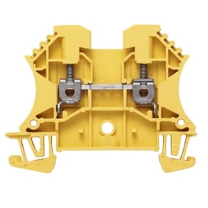 מהדק 2.5-10 (4) צהוב WDU 2.5 YELLOW WEIDMULLER